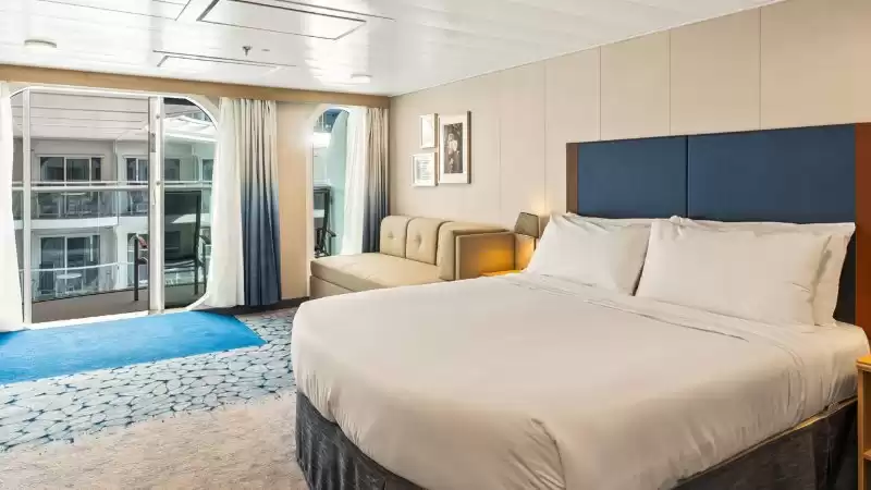 Cabine avec vue sur le Boardwalk et balcon
