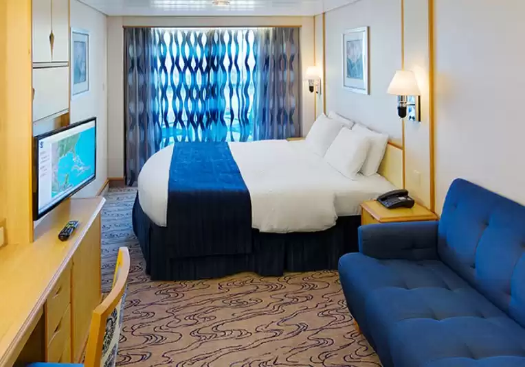Cabine avec vue sur la mer et balcon