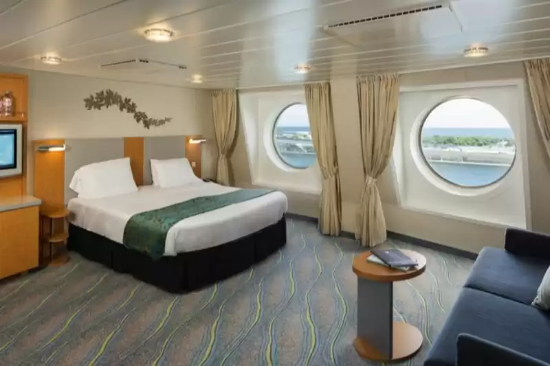 Cabine ultra spacieuse vue sur mer