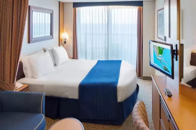Cabine avec vue sur la mer obstruée et balcon