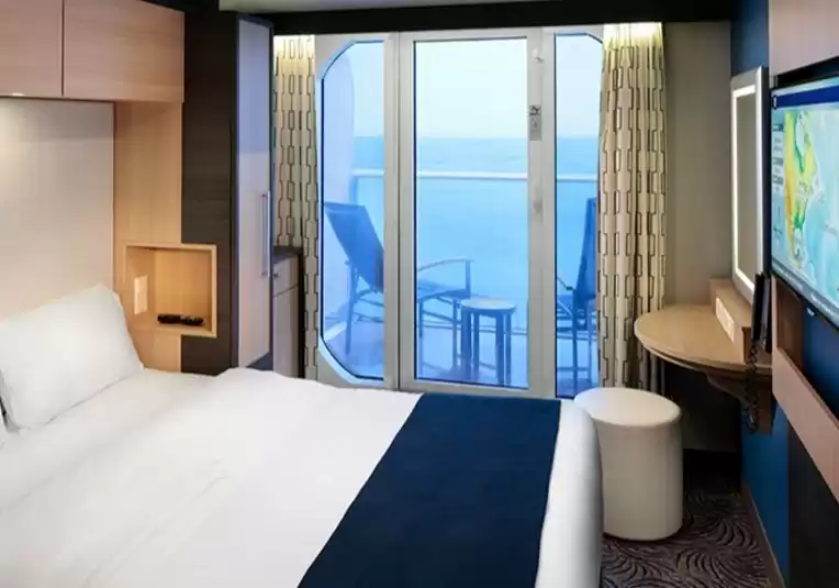 Cabine studio avec vue sur la mer et balcon