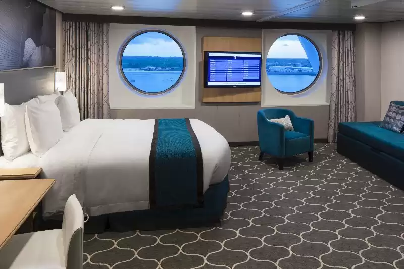 Cabine ultra spacieuse vue sur mer