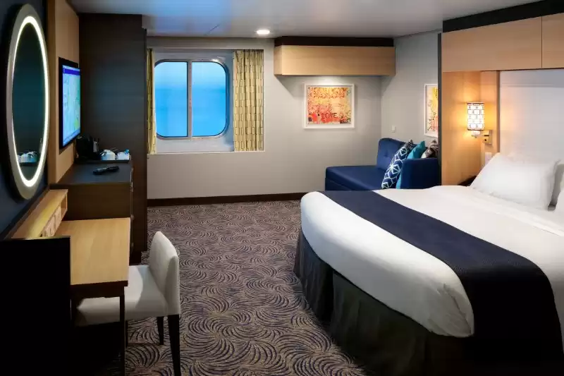 Cabine avec vue sur la mer