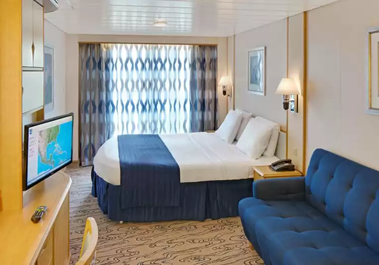 Cabine spacieuse avec vue sur la mer et balcon sunset