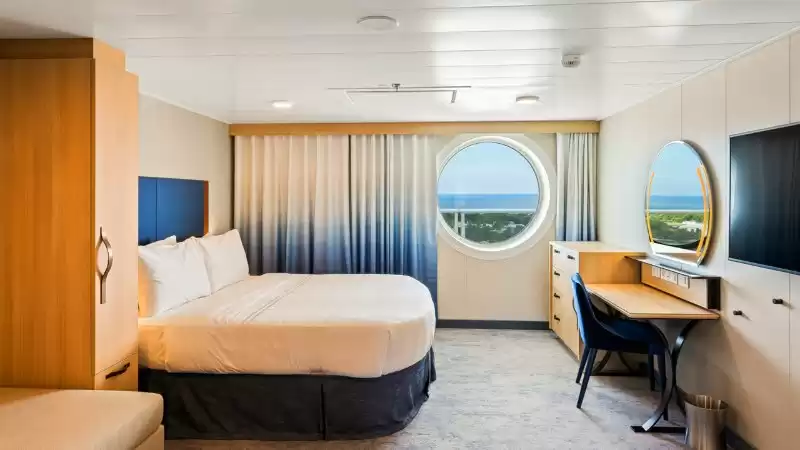 Cabine ultra spacieuse vue sur mer