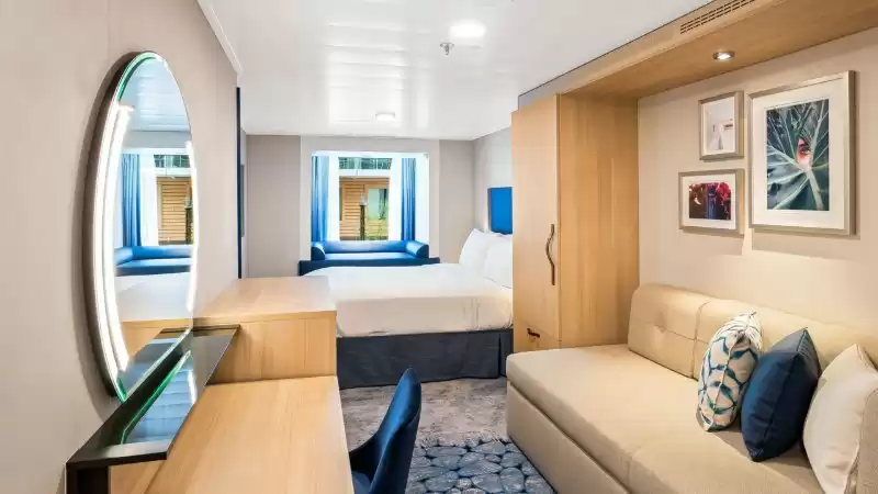 Cabine intérieure avec vue sur Central Park