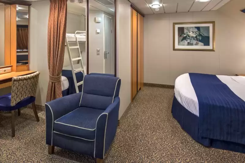 Cabine ultra spacieuse vue sur mer