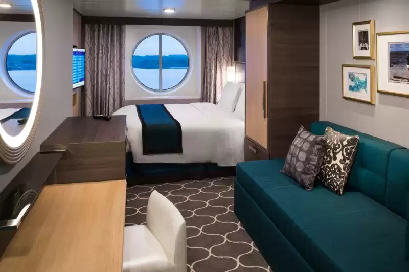 Cabine avec vue sur la mer