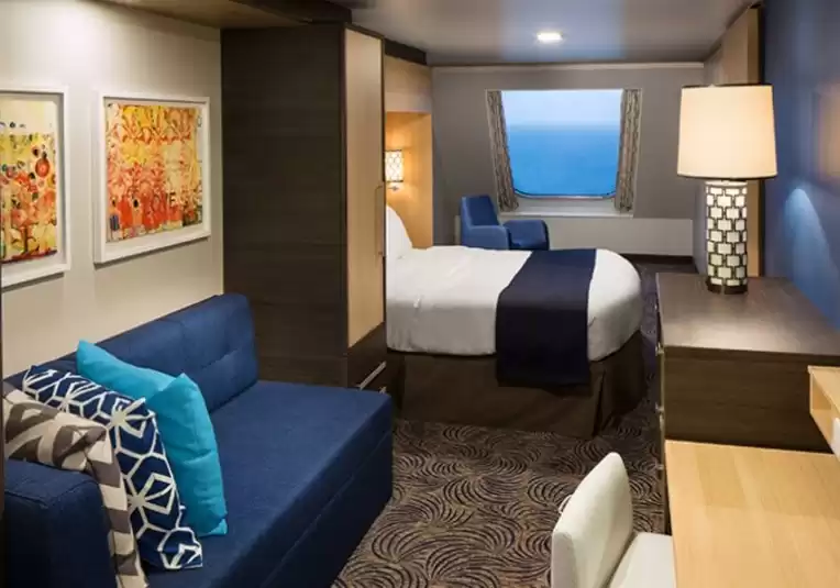 Cabine spacieuse vue sur mer