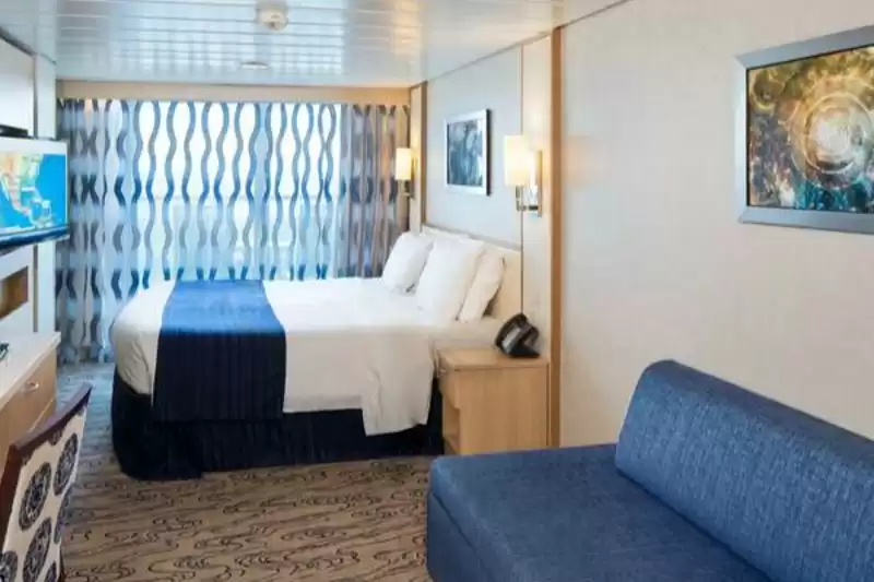 Cabine communicante avec vue sur la mer et balcon