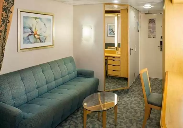 Cabine spacieuse avec vue sur la mer et balcon sunset