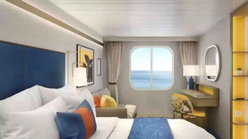 Cabine vue mer garantie